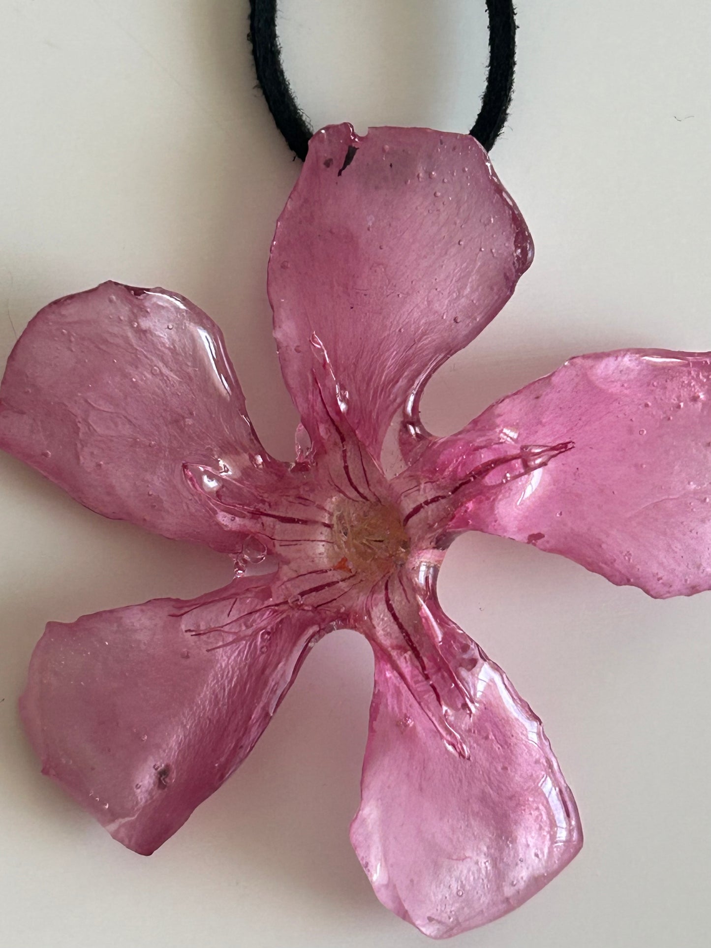 pink blossom choker