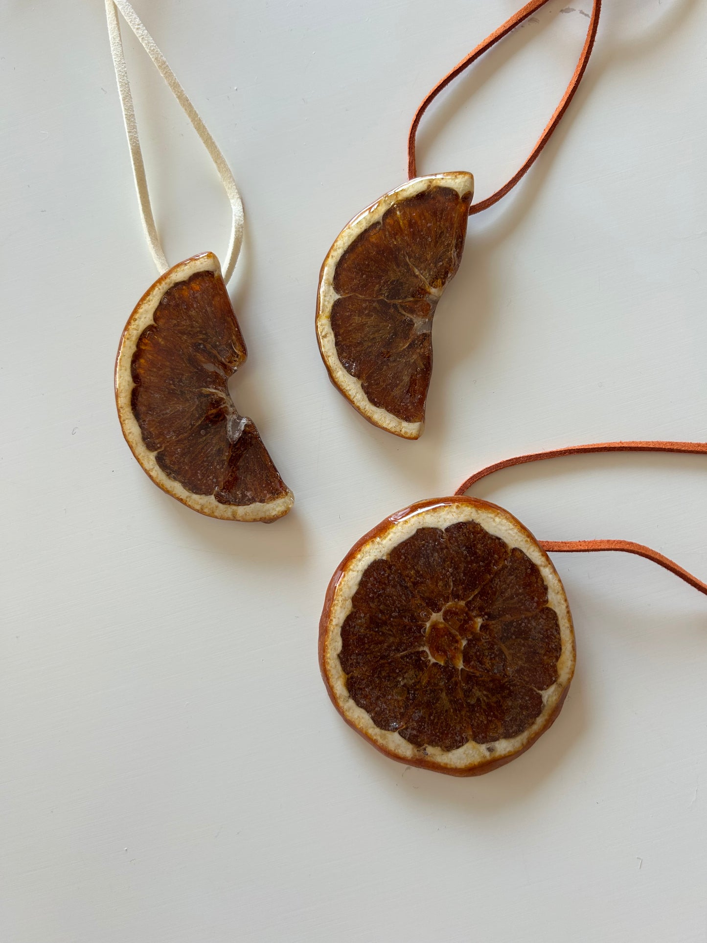 choker fatia de laranja