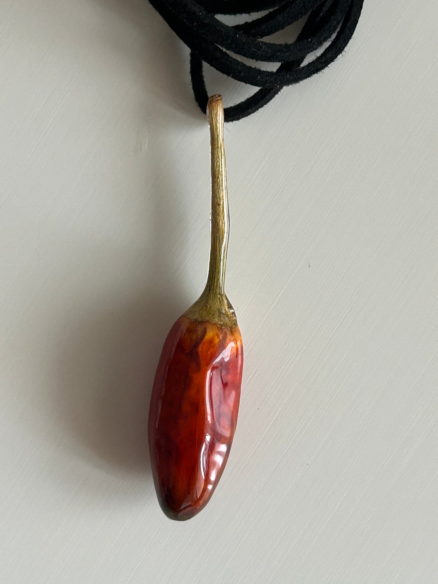 (real) chili pepper choker