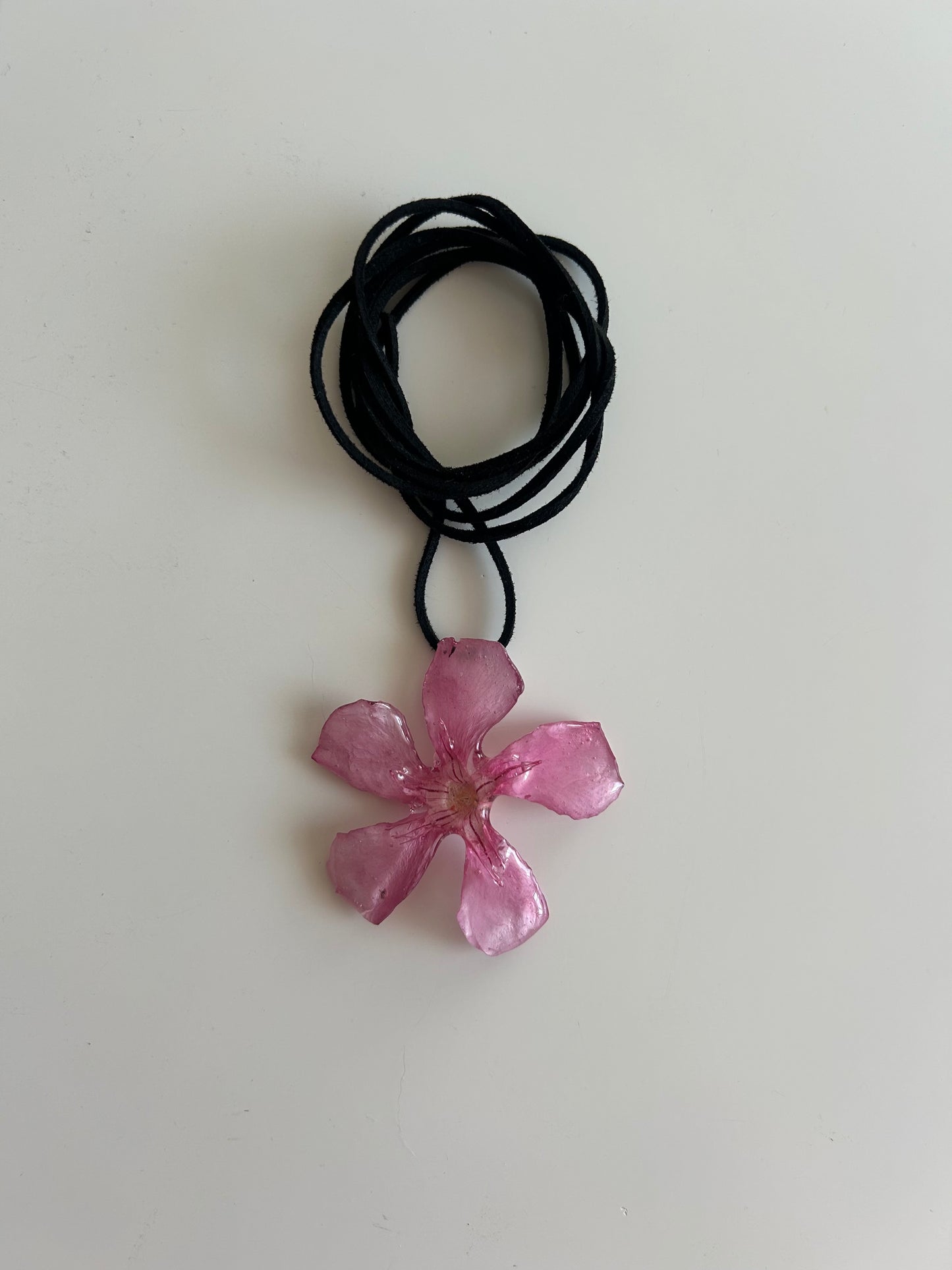 pink blossom choker