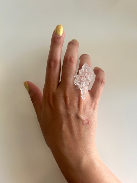 spiky conch ring