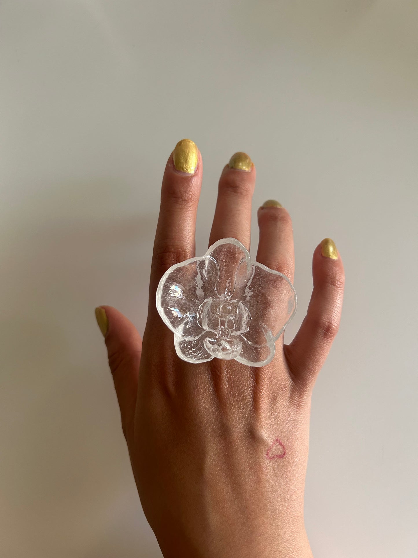 moth orchid ring
