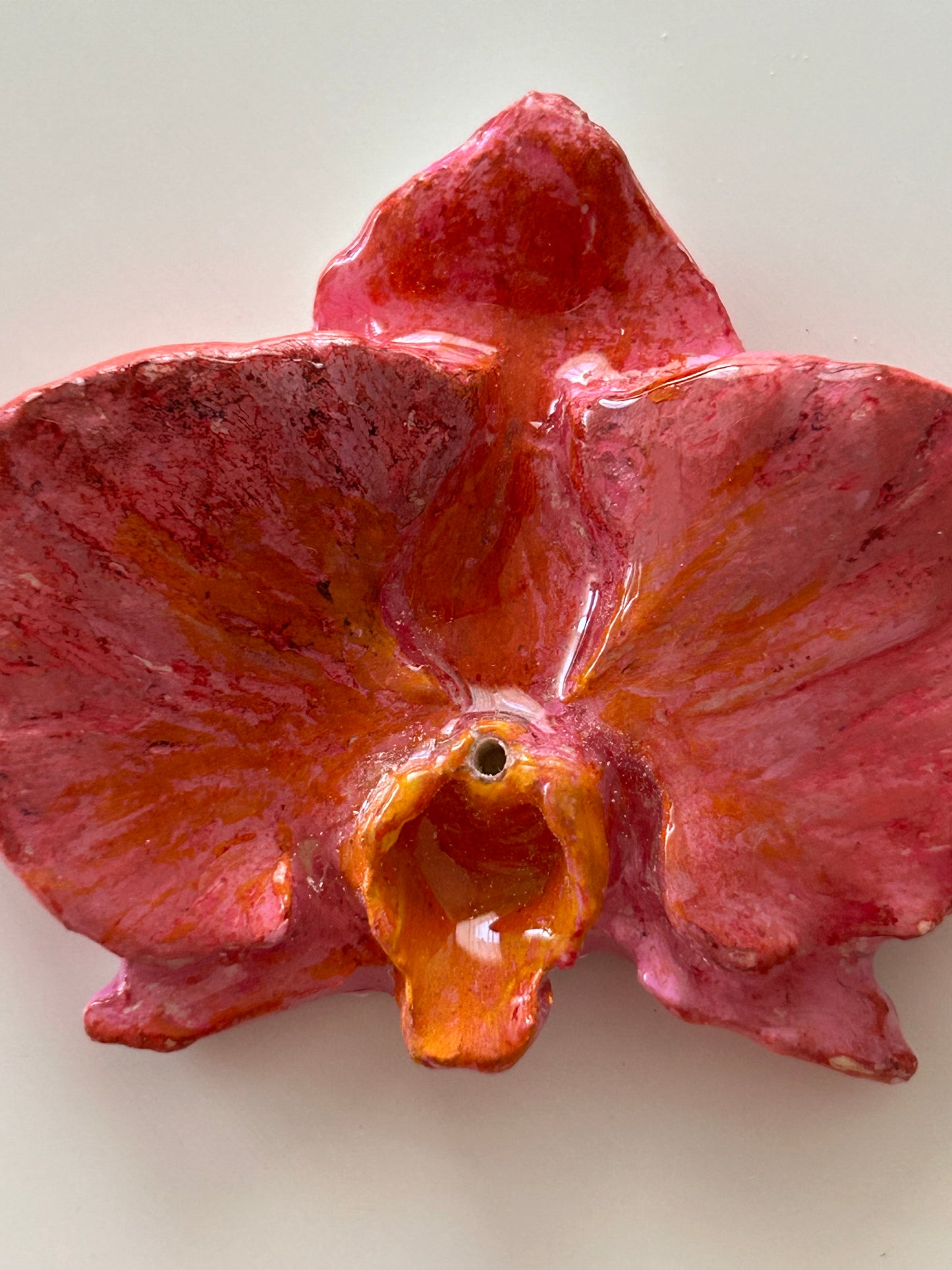 mini orchid incense holder