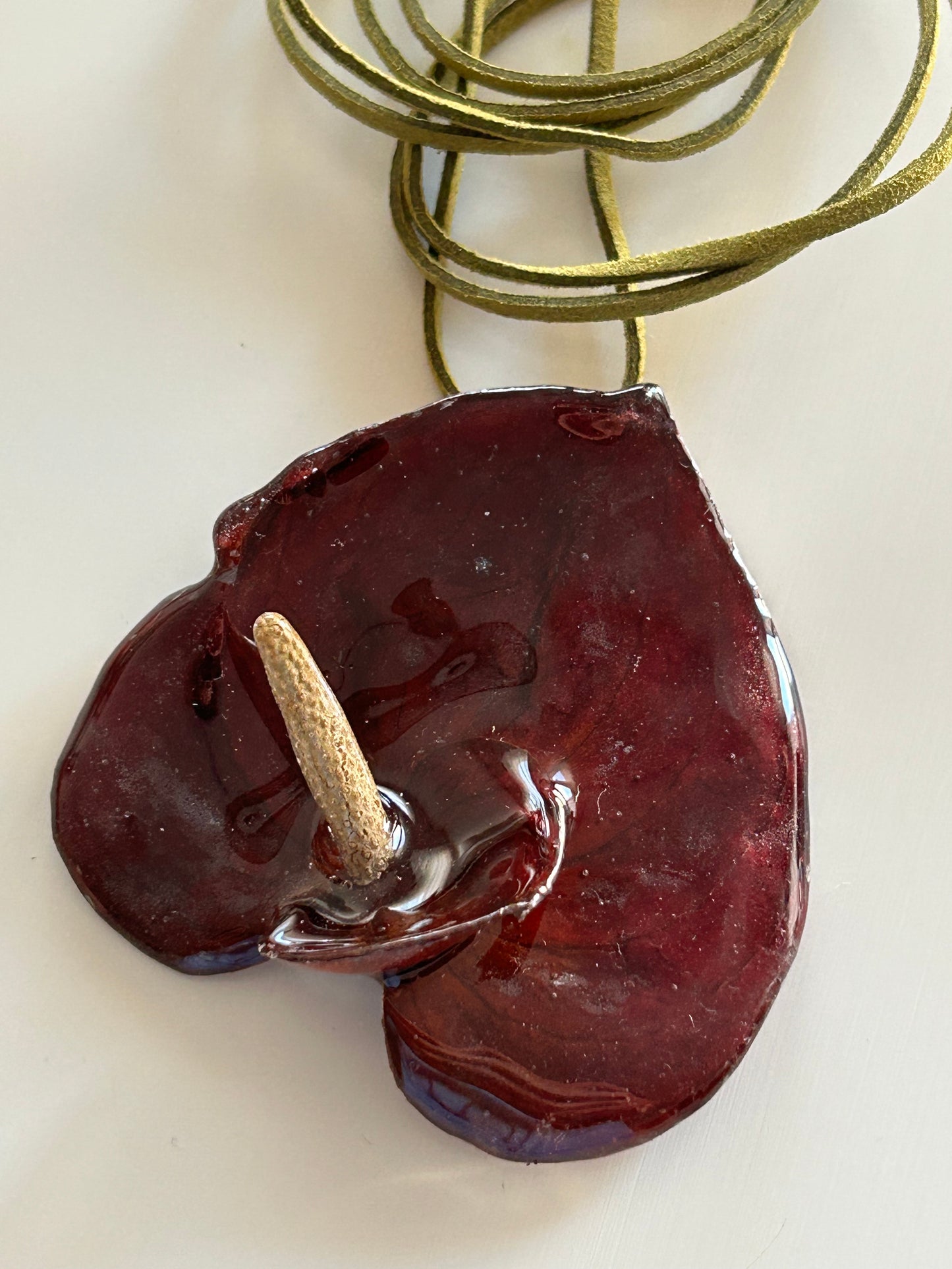 anthurium choker