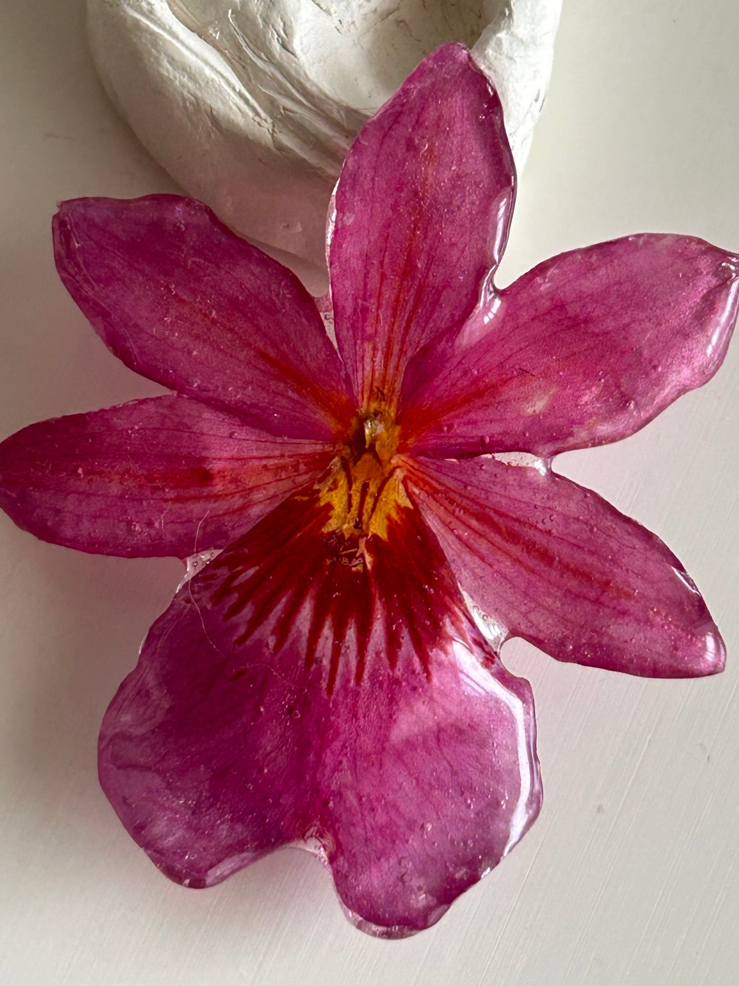 orchid stud earrings