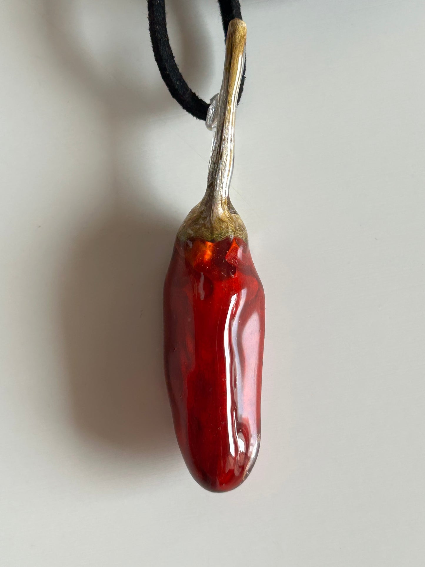 (real) chili pepper choker