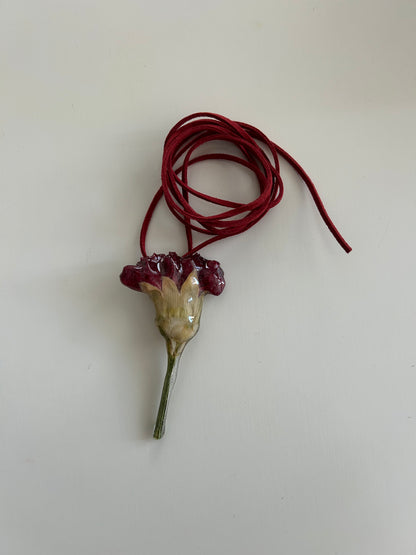 fio cravo vermelho