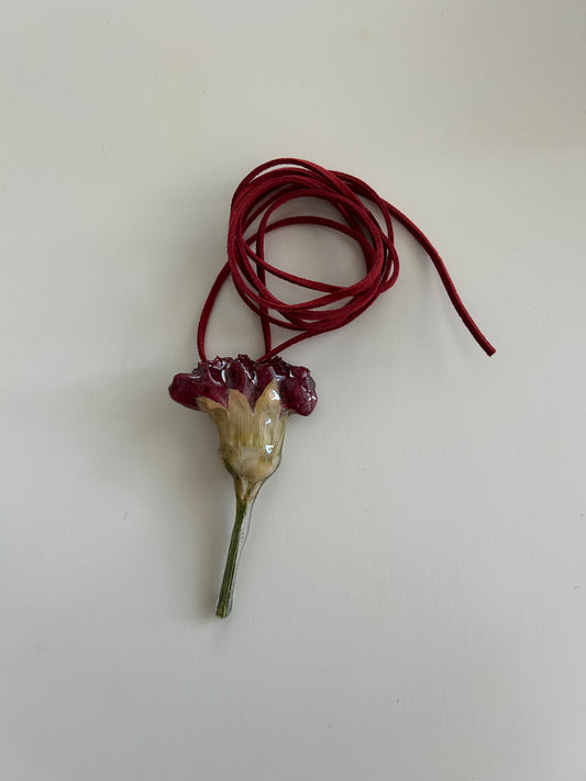 fio cravo vermelho