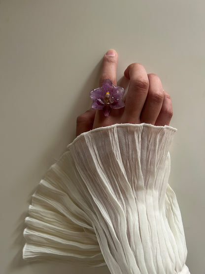 orchid adjustable ring
