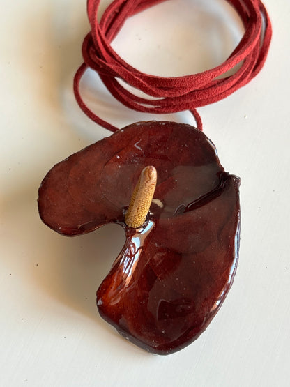anthurium choker