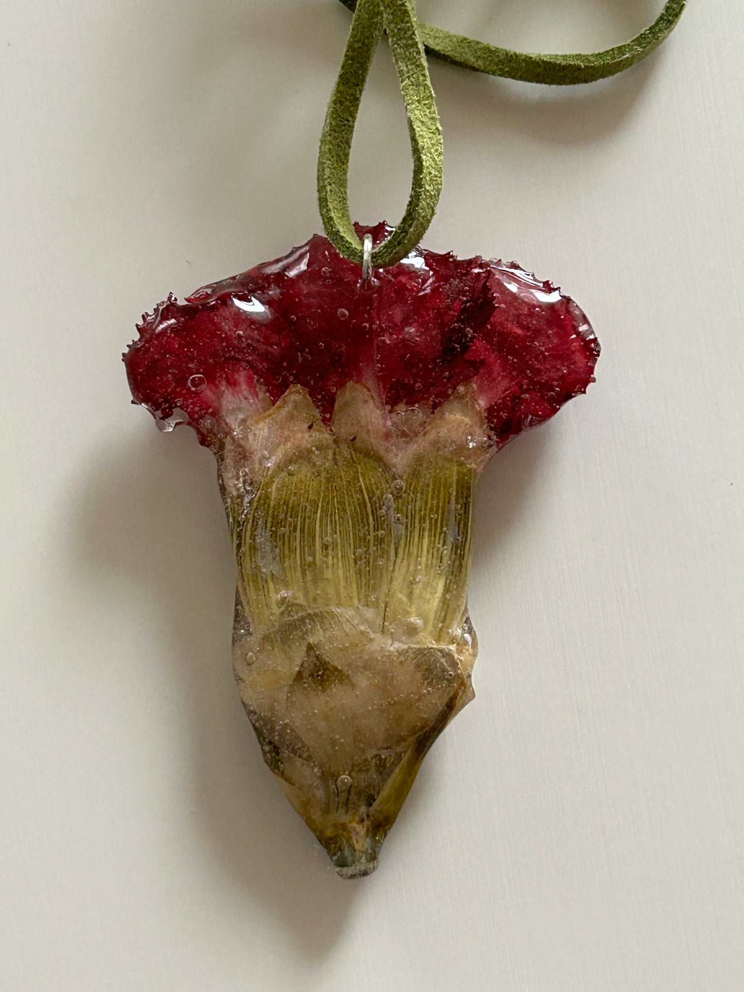fio cravo vermelho