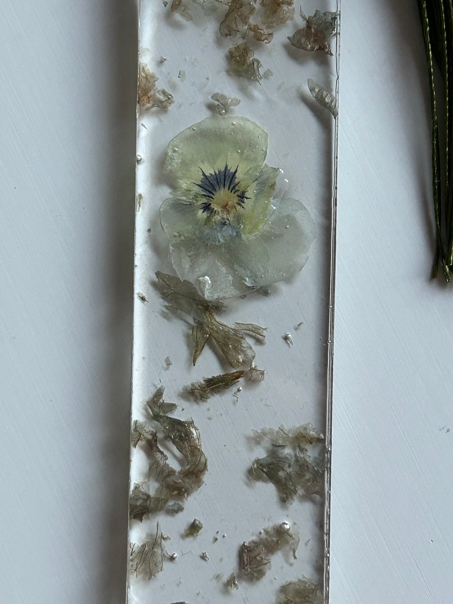 pansy bookmarker