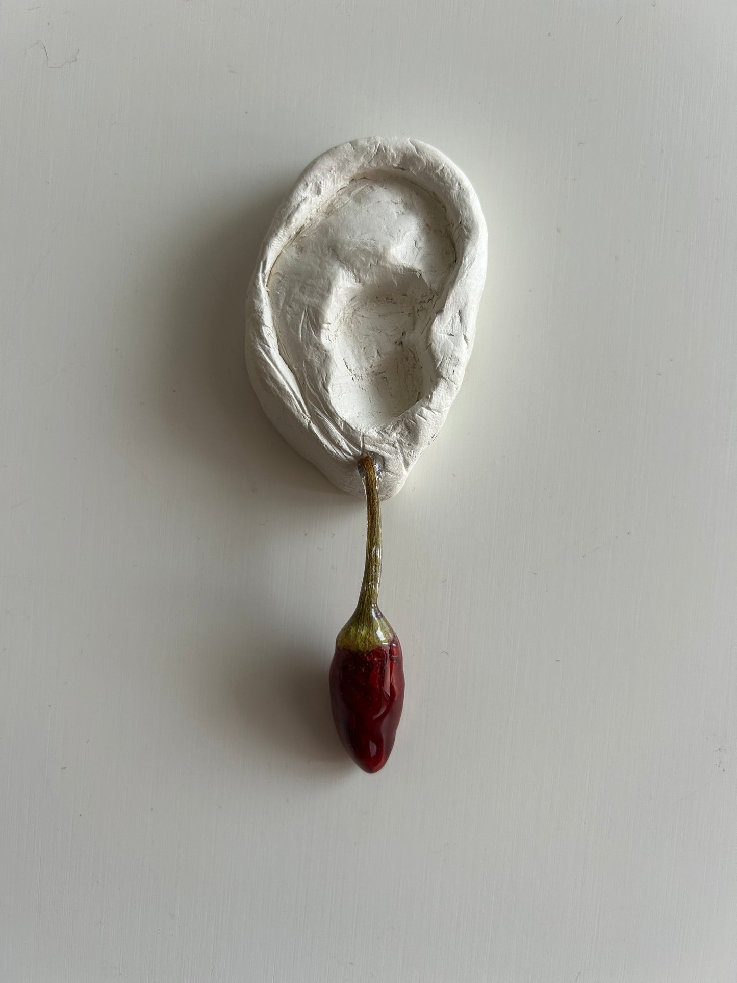(real) chili pepper earrings