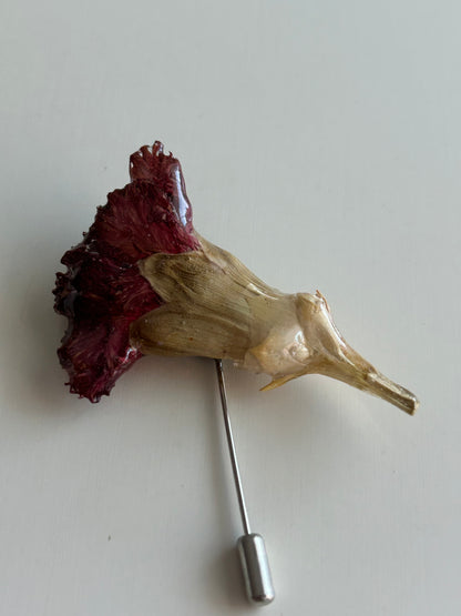 pregadeira cravo vermelho