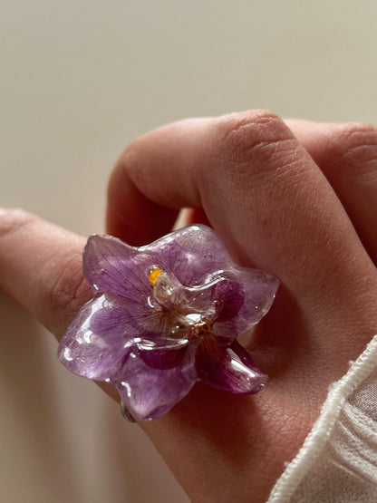 orchid adjustable ring