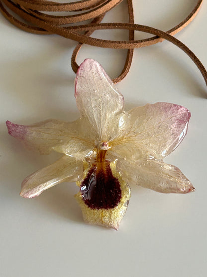 mini dendrobium orchid choker