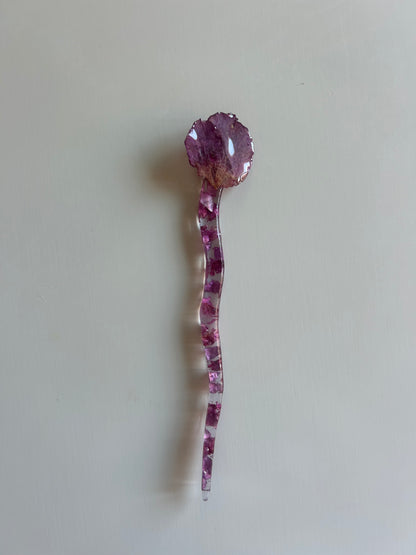petal hair stick
