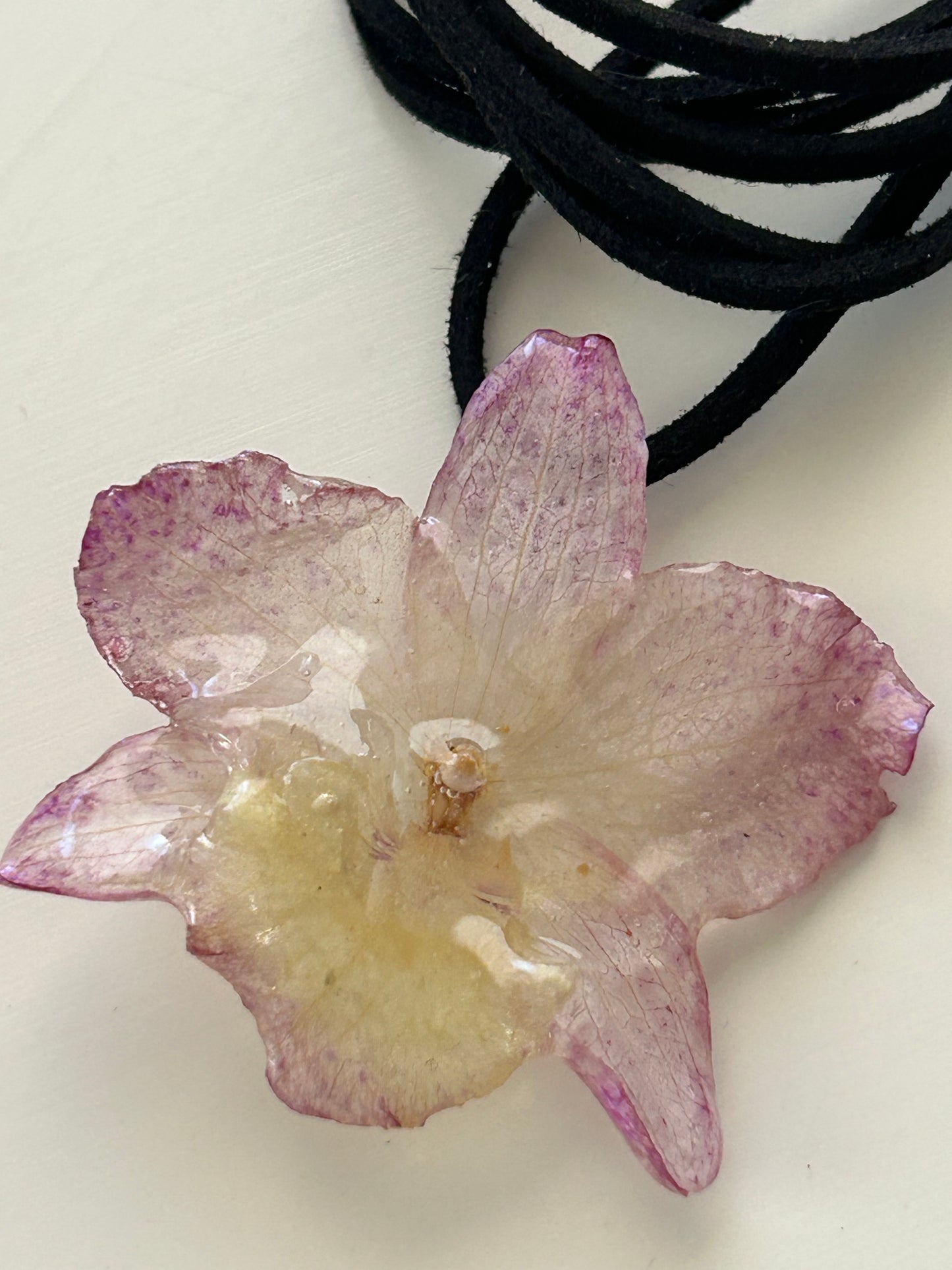 mini dendrobium orchid choker