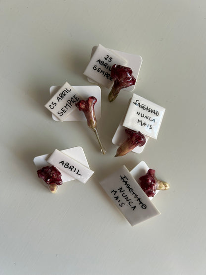 pack pin mini cravo + frase