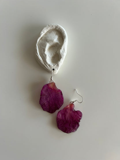 azelea petals earrings