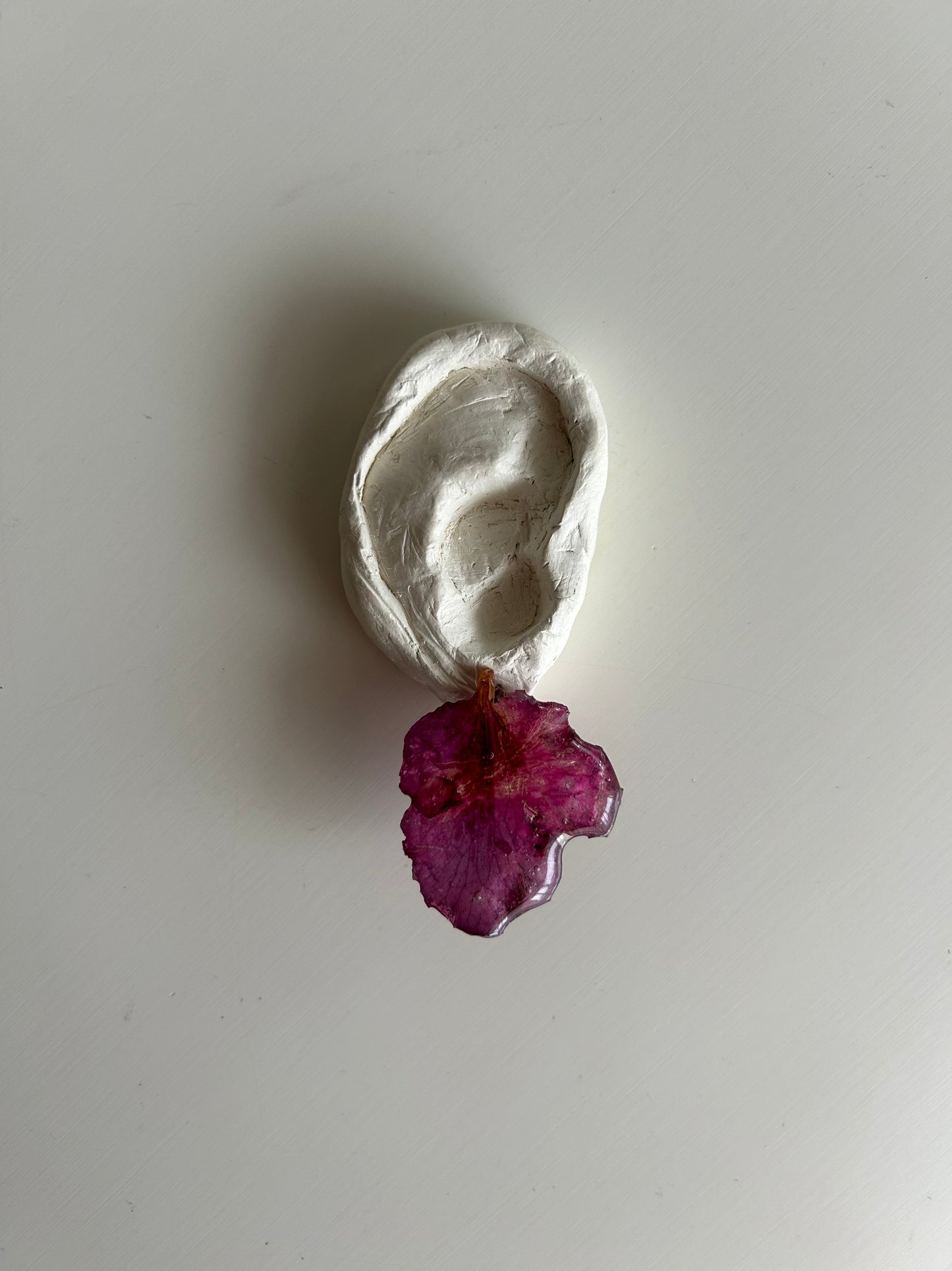 azalea petal stud earrings