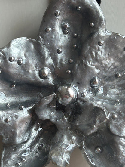 silver orchid choker