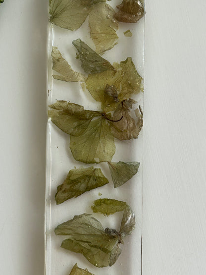 hydrangea bookmarker