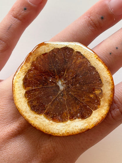 anel laranja ajustável