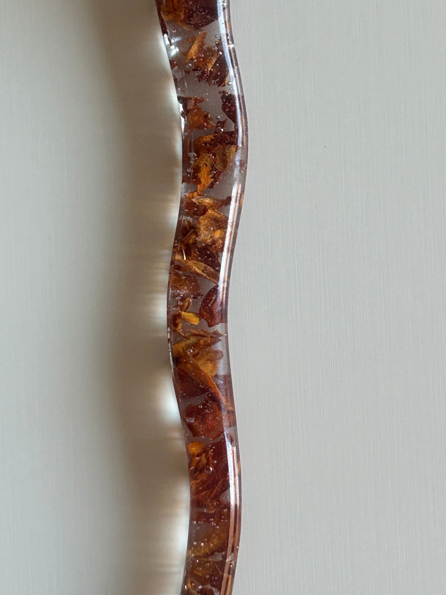 orchid hair stick