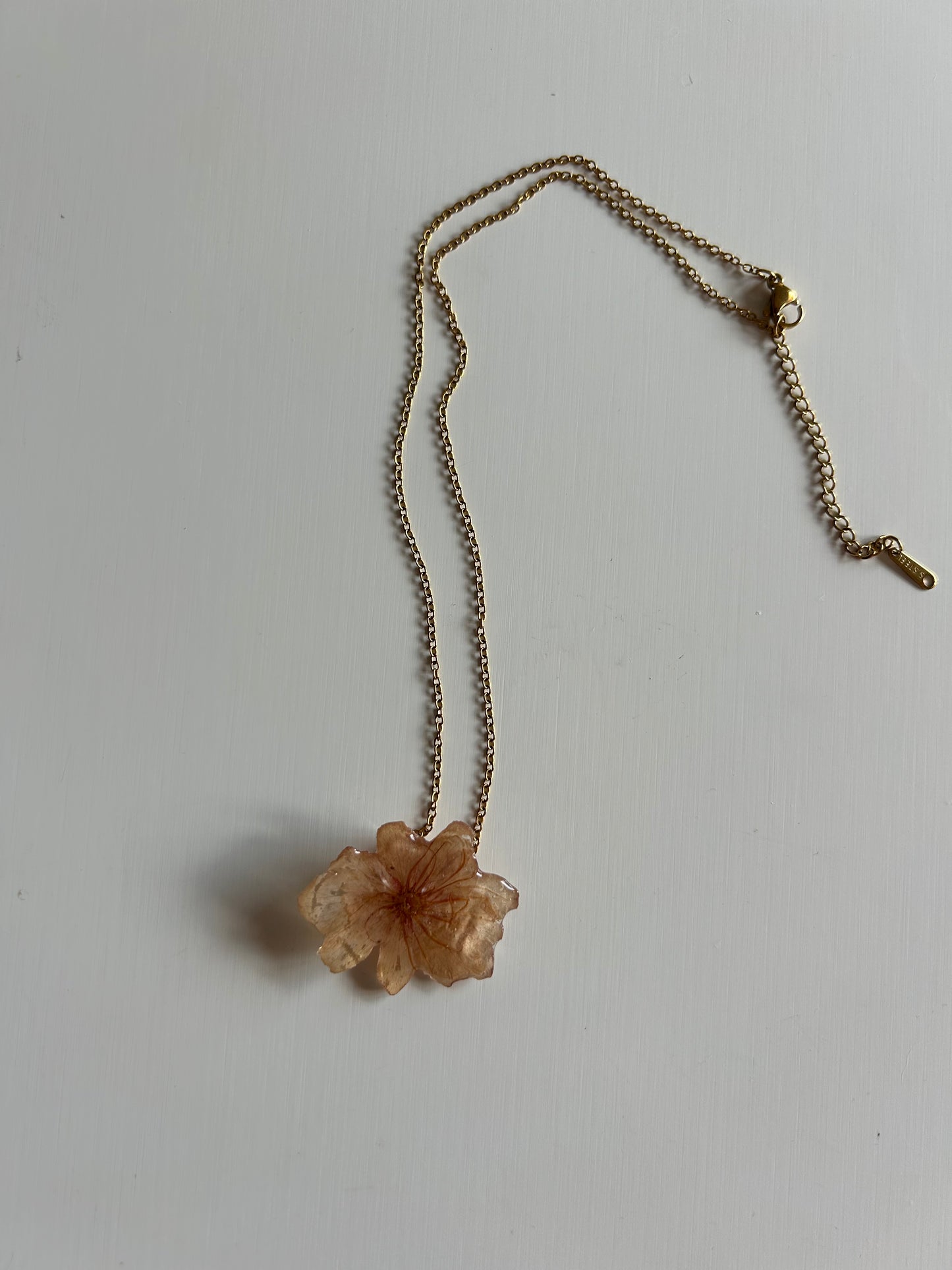 sakura gold necklace