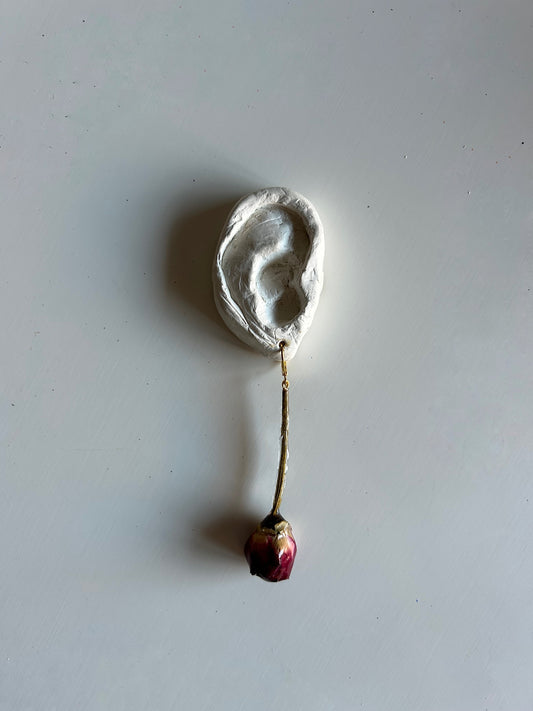 rosas earrings