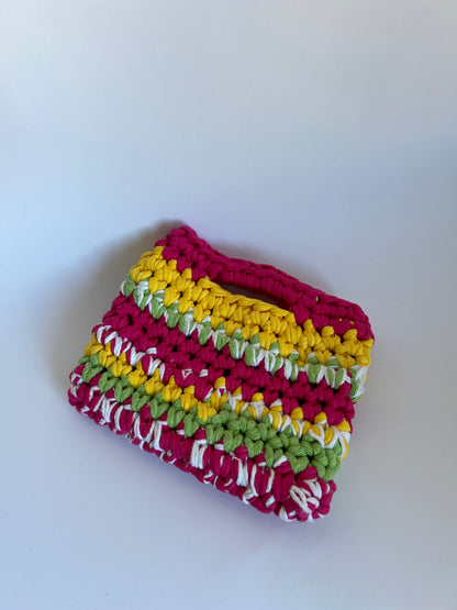 crochet handbag