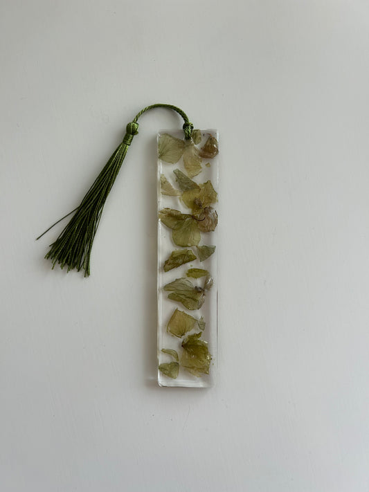 hydrangea bookmarker