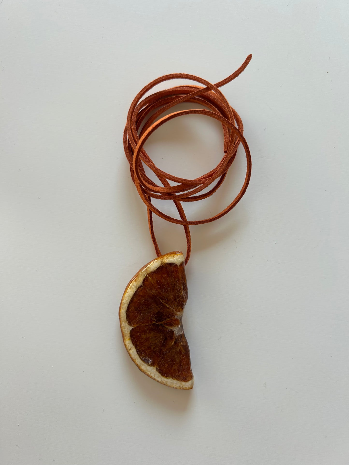 choker fatia de laranja
