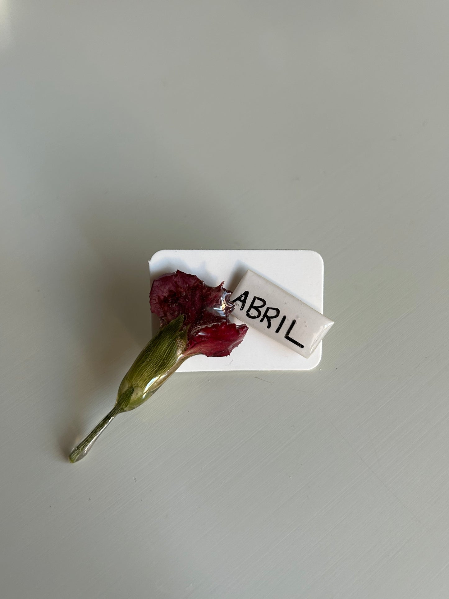 brincos mini cravo + abril