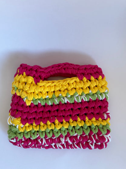 crochet handbag