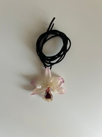 mini dendrobium orchid choker