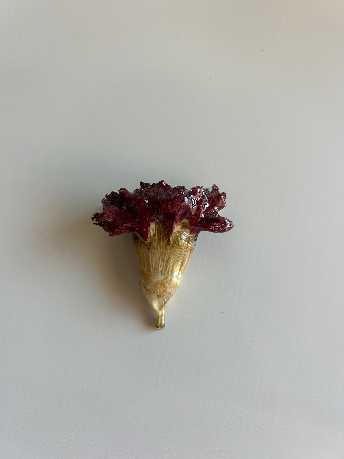 gancho cravo vermelho