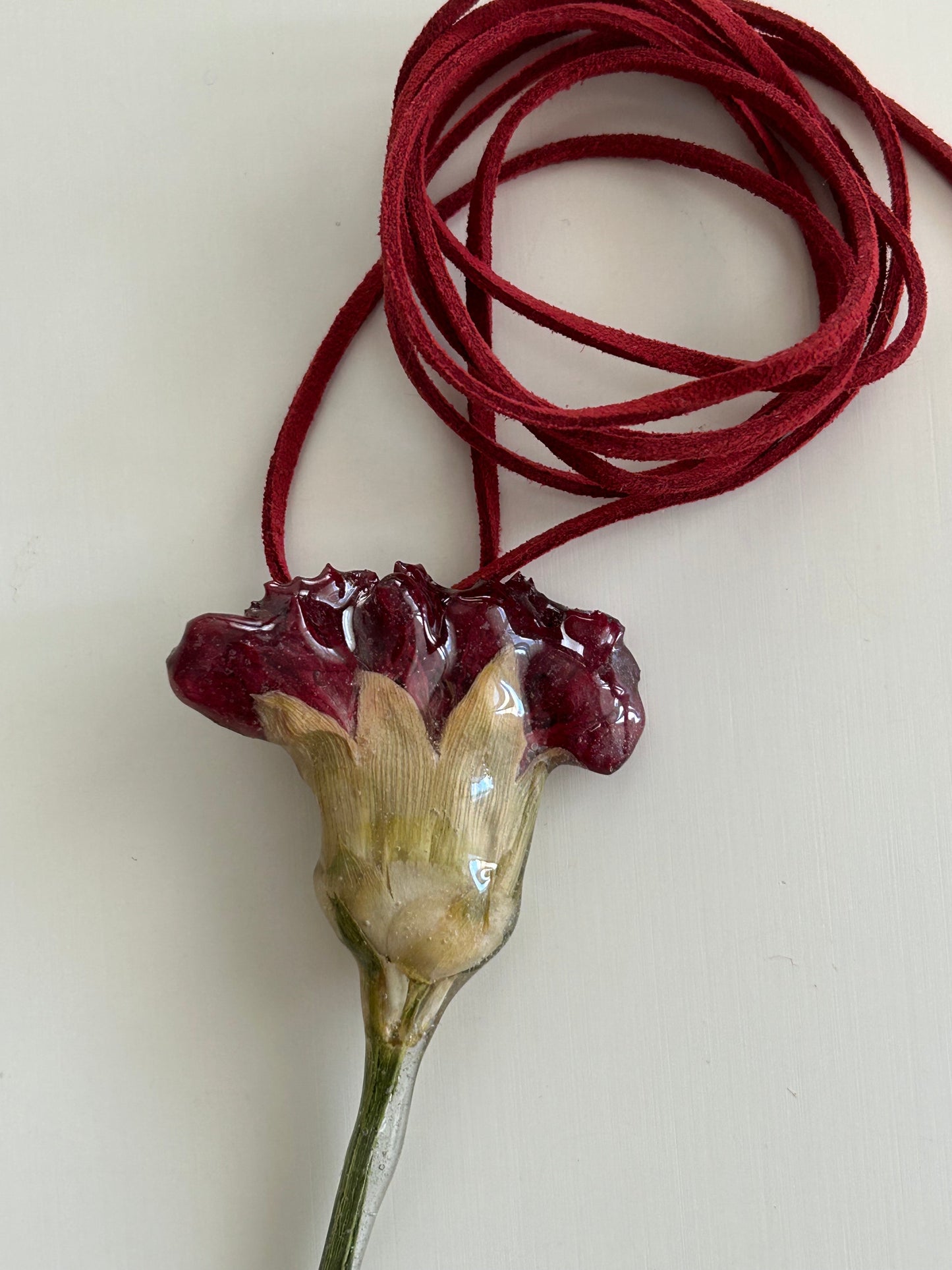 fio cravo vermelho