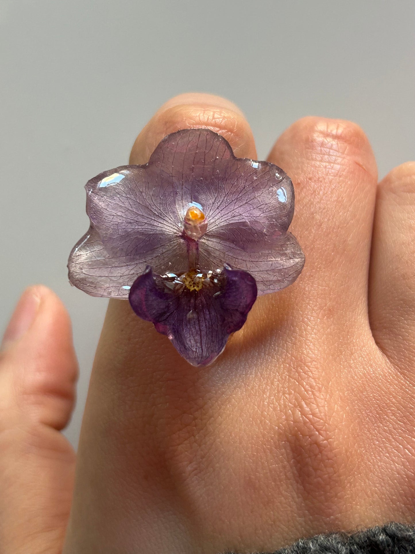 mini orchid ring