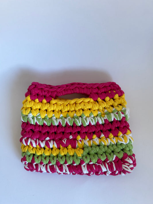 crochet handbag