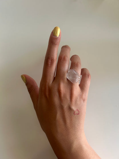 mini shell ring