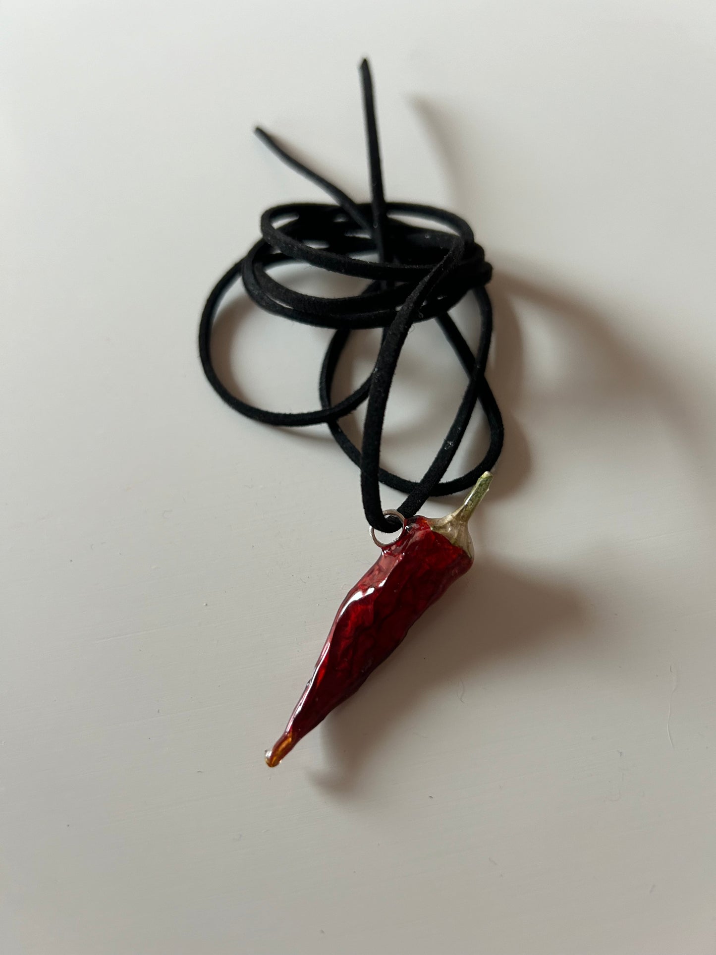 (real) chili pepper choker