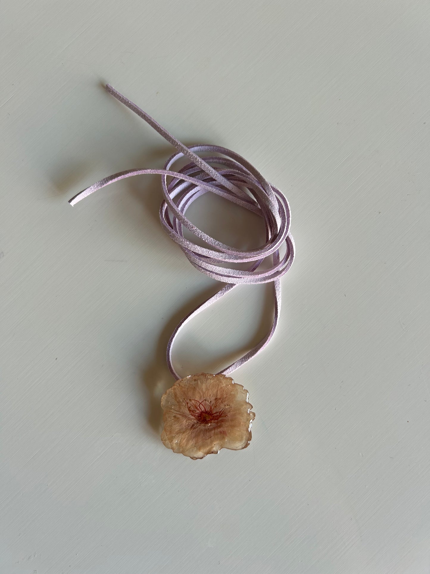 pink blossom choker