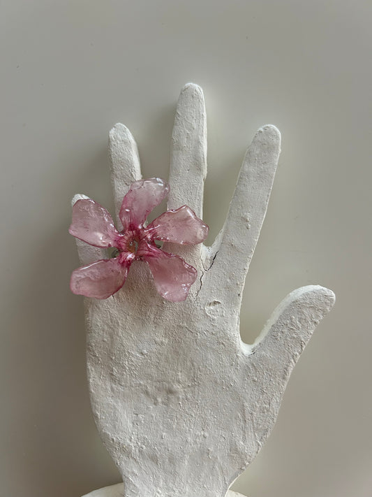 pink blossom ring