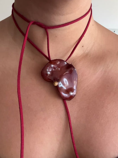 anthurium choker